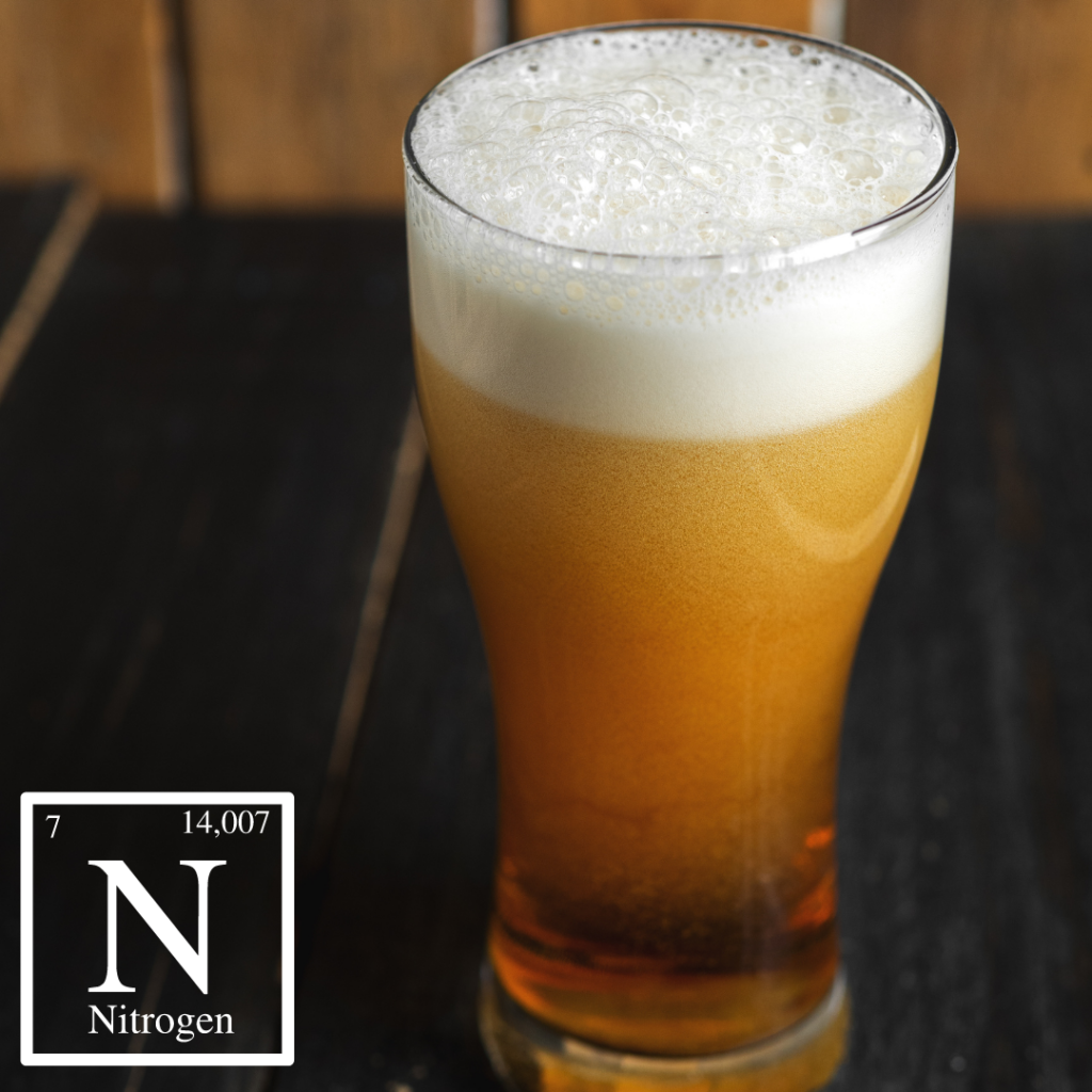 Nitrogen Carbonated Beer